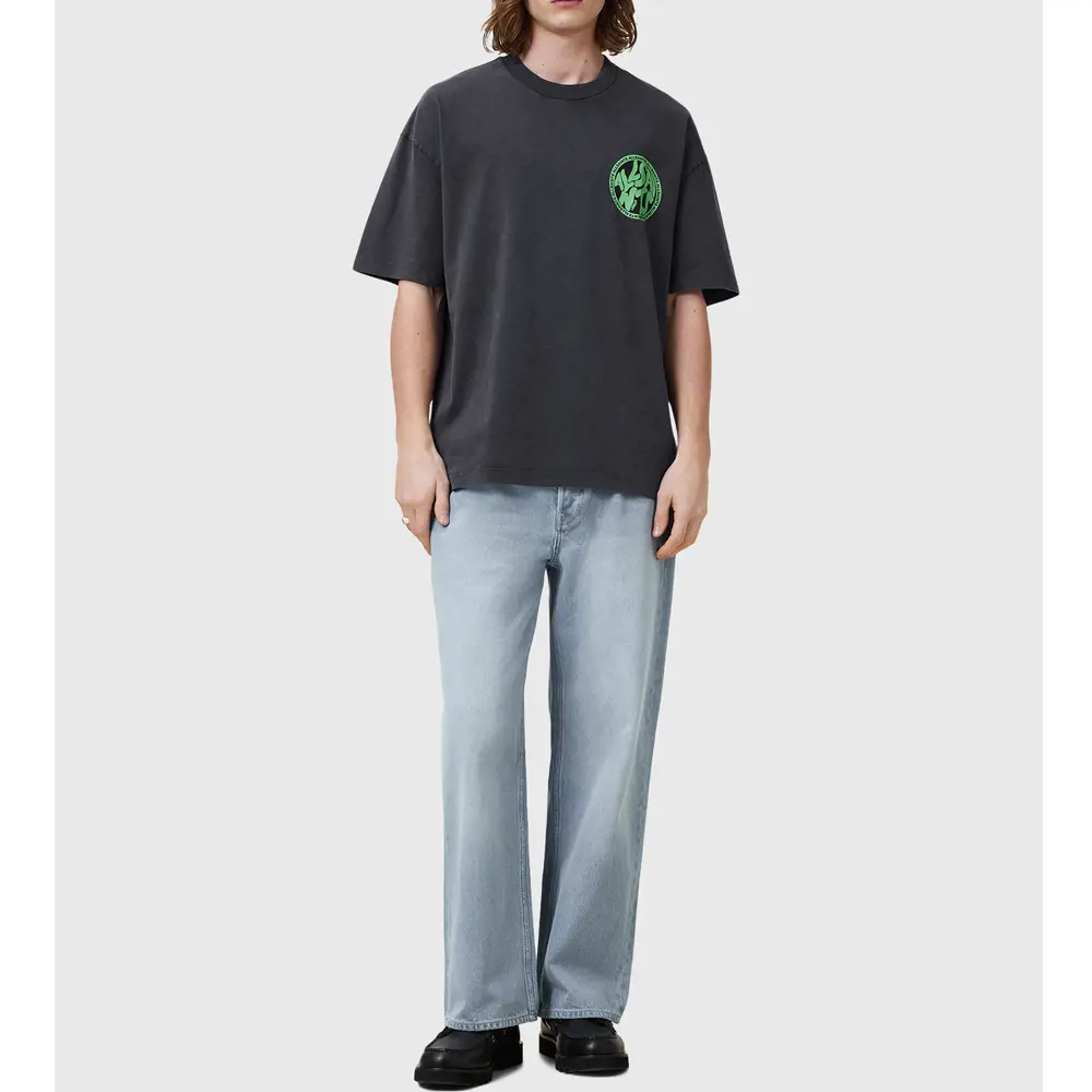 AllSaints Distortion Short Sleeve T-Shirt